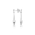 Brinco em Prata 925 Gota Puffer Cristal - comprar online