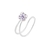 PIERCING PRATA FAKE DOIS FIOS ZIRCÔNIA - comprar online
