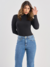 CALÇA RETA CREPADO - Jessica Viana Closet