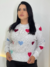 BLUSA DE TRICÔ CORAÇÃO - Jessica Viana Closet
