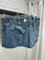 Saia Jeans com cinto