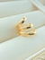 PIERCING FAKE TRIPLO DOURADO LISO
