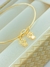PULSEIRA BRACELETE RÍGIDO LINHA FILHOS MENINA/MENINA FOLHADO A OURO - comprar online