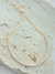 PULSEIRA RIVIERA FECHO SHAMBALA FOLHADO A OURO - comprar online