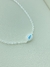 PULSEIRA PRATA 925 OLHO GREGO AZUL