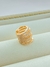 BRINCO PIERCING FAKE CRAVEJADO FOLHADO A OURO