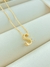 COLAR COM LETRA + PONTO DE LUZ 40CM COM VENEZIANA - Luzze