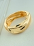 PULSEIRA BRACELETE LARGO TRABALHADO VERNIZ ITALIANO