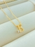 COLAR COM LETRA + PONTO DE LUZ 40CM COM VENEZIANA - Luzze