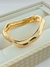 PULSEIRA BRACELETE TORCIDO LARGO VERNIZ ITALIANO