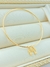 PULSEIRA BRACELETE RÍGIDO LINHA FILHOS MENINO/MENINA FOLHADO A OURO