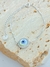 PULSEIRA OLHO GREGO TRADICIONAL COM BORDA CRAVEJADA FOLHADO A OURO - comprar online