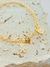 PULSEIRA LINHA FILHOS PINGENTE CORAÇÃO+ MENINO FOLHADO A OURO - comprar online