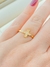 ANEL CRUZ CRAVEJADA FOLHADO A OURO - comprar online