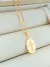 COLAR MASCULINO COM PINGENTE CRUZ FOLHADO A OURO - comprar online