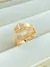 ANEL COBRA INSPIRAÇÃO ALTA JOALHERIA OURO 18K