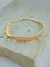 PULSEIRA SEMIBRACELETE MARTELADO COM MALHA LACRAIA