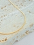 COLAR CORRENTE VENEZIANA 0,8mm - FOLHADO A OURO - comprar online