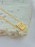 COLAR LIVRAI-ME DE TODO MAL 1,2cm FOLHEADO A OURO 18K - comprar online
