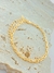 PULSEIRA ELO CARTIER FINA FOLHADO A OURO