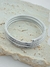 PULSEIRA BRACELETE MOLA RODIO BRANCO