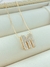 COLAR LETRA PEQUENA CRAVEJADO COM MICROZIRCONIAS