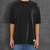 REMERA OVERSIZE BASICA - Negra