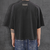 REMERA BOXY FIT SENSORY - Negra - comprar online