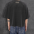 REMERA BOXY FIT CLASICA - Negra - comprar online