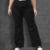 WIDE LEG NEGRO -TG