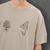 REMERA OVERSIZE RAIN FOREST - Beige en internet