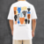 REMERA OVERSIZE POTTERY - Blanca