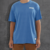 REMERA OVERSIZE FOR THE SOUL - Azul - comprar online