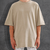 REMERA OVERSIZE BASICA - Beige