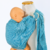 Sling de Argola Ventre Luz - Azul Turquesa - comprar online