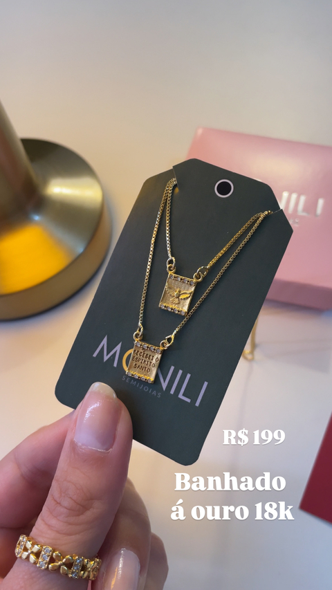 Escapulário Espírito Santo