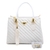 Bolsa Feminina Lorena Média Shopbag Bordada Linea