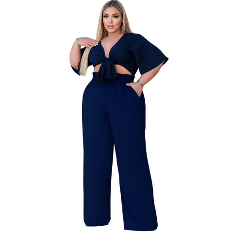 Calça pantalona feminina tecido duna - comprar online