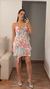 VESTIDO TULE ROMÂNTICO (FLORAL FUNDO BRANCO) - comprar online