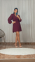 VESTIDO CURTO GABRIELA (BORDO) - comprar online