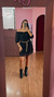 VESTIDO CURTO ARIANA (PRETO) - Nana Banana