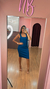 Imagem do VESTIDO DECOTE MODAL (AZUL)