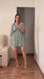 VESTIDO CURTO LAISA (VERDE) - Nana Banana