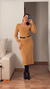 VESTIDO TREND MODAL (CARAMELO) - comprar online