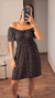 VESTIDO CURTO SAMY (FLORAL FUNDO PRETO) - comprar online