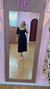 VESTIDO MIDI LAURA (PRETO) na internet