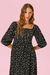 Imagem do VESTIDO CURTO PAULA (FLORAL FUNDO PRETO)