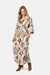 VESTIDO IKAT (ESTAMPADO) - Nana Banana