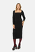 VESTIDO TREND MODAL (PRETO) - loja online