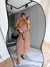 VESTIDO MIDI HAILEY (POA OFF FUNDO MARROM) - comprar online